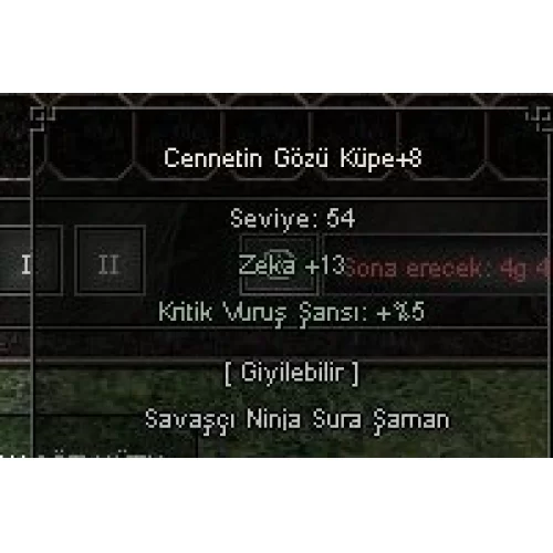  +8 CENNET KÜPE DÜZ